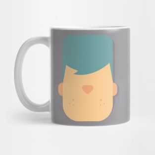 illustration vector cartoon face Mug